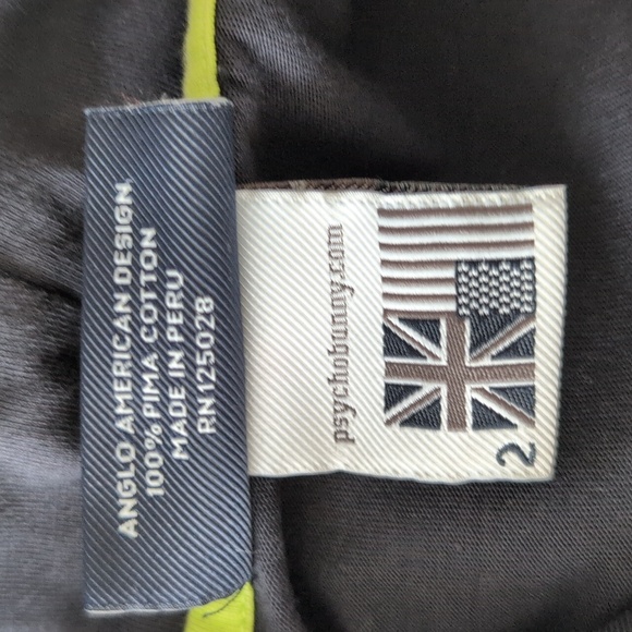 Psycho Bunny Mens Holloway Pull Over Hoodie - Picture 5 of 9